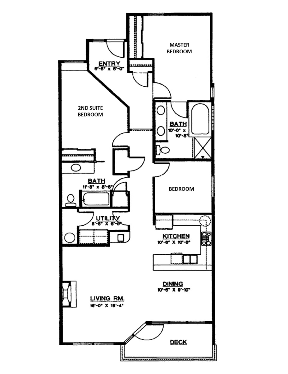 Floor Plan for Paradise Regained - The Village at North Pointe