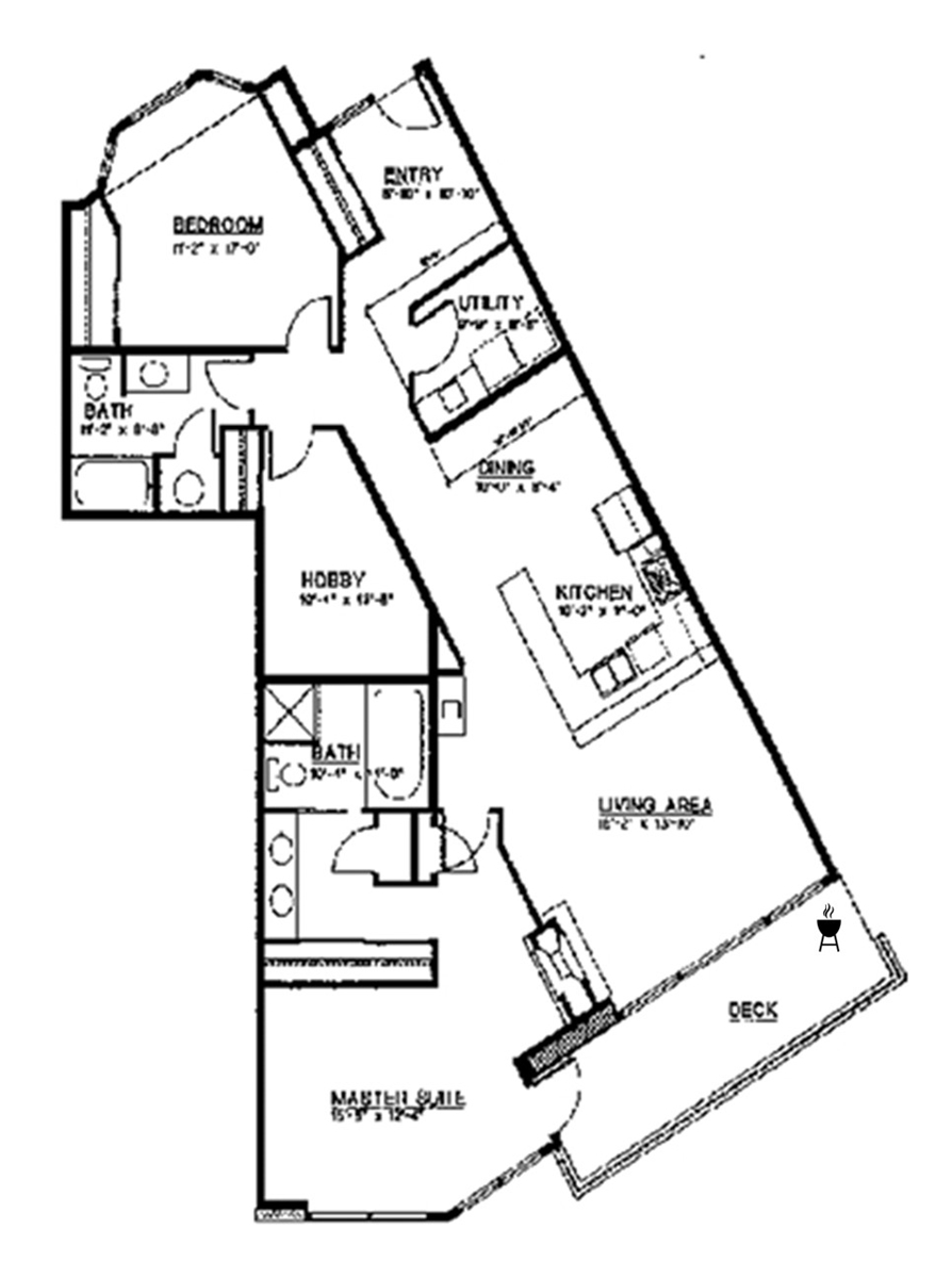 Floor Plan for The Beacon - The Village at North Pointe