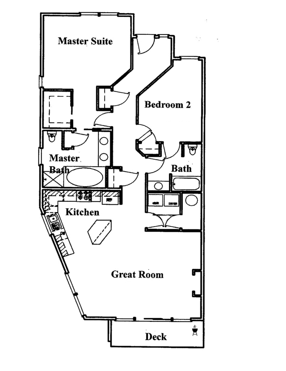 Floor Plan for Captain's Choice - The Village at North Pointe